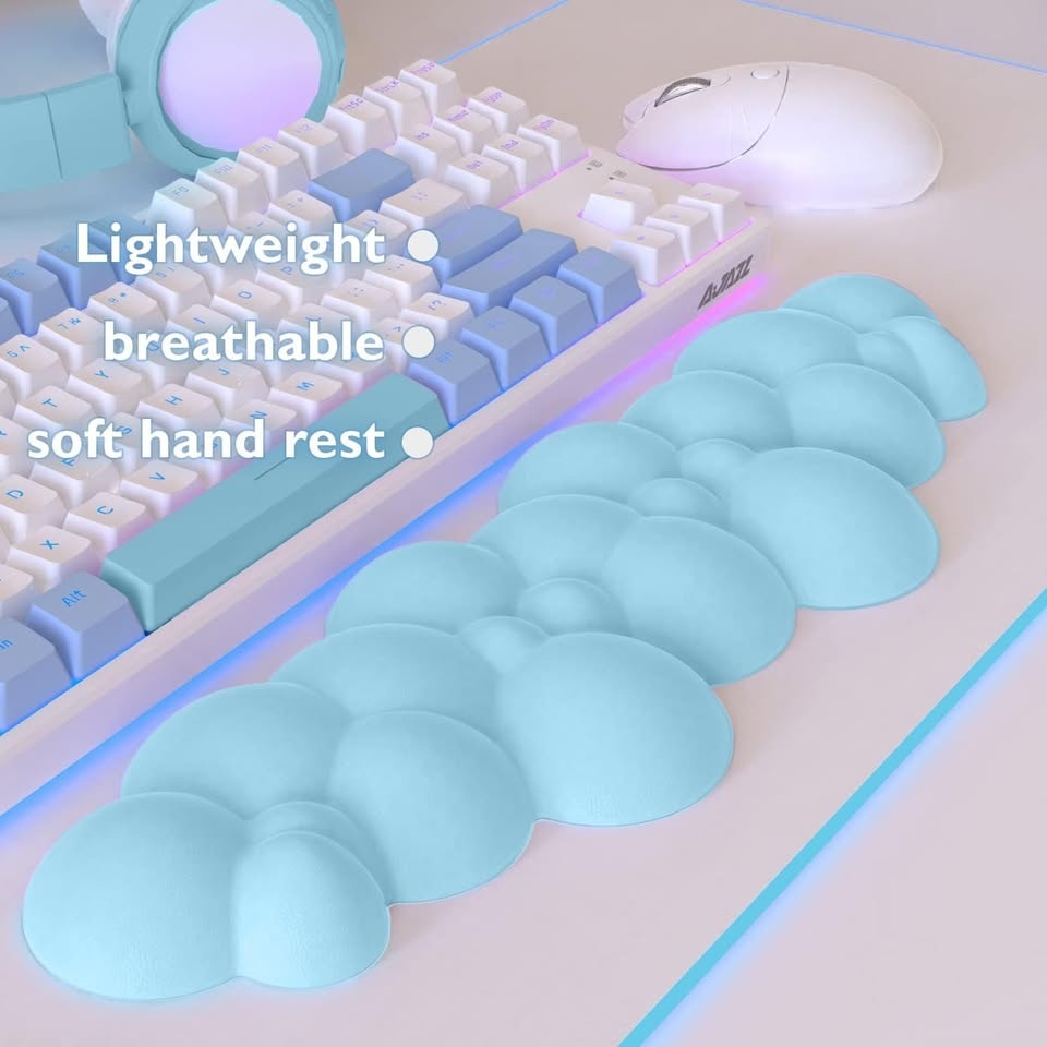 Kwafly Cloud Keyboard and Mouse Wrist Rest Set - photo 4