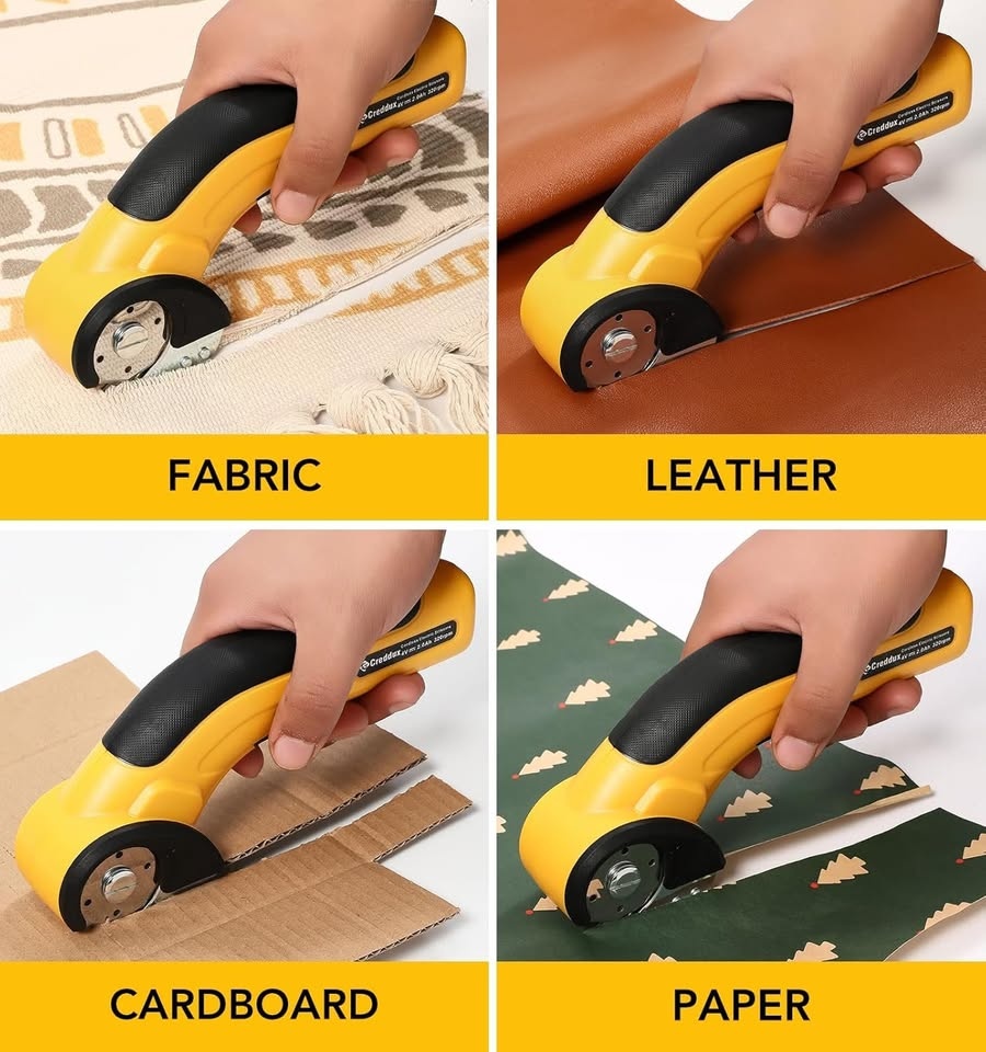 Unbranded Cordless Electric Scissors, Box Cutter w/ Safety Lock - photo 2