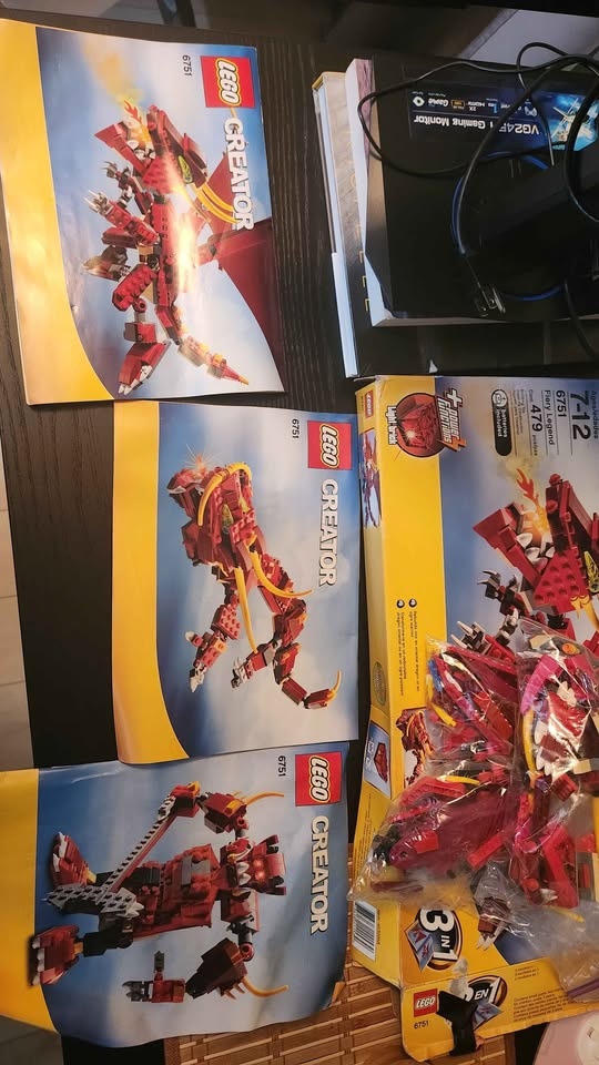 Lego Creator 6751 Fiery Legend - photo 2