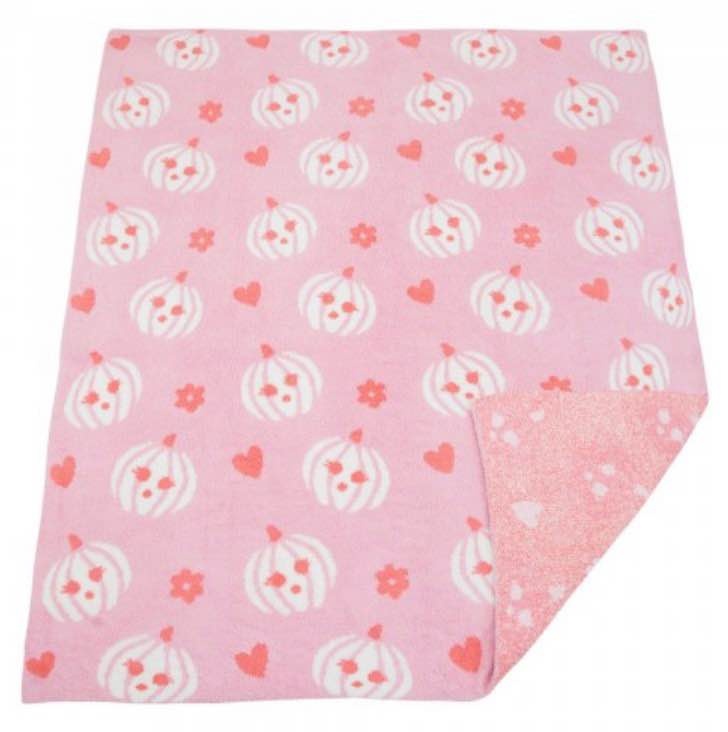 New SOLMERE cozy blankets! Pink pumpkin or checkered Halloween $ - photo 2