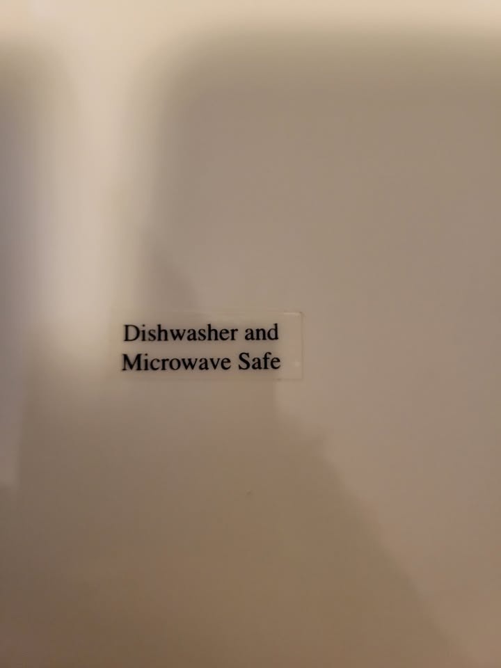 Ceramic Hand Painted Serving Dish - Dishwasher & Microwave Safe - photo 5