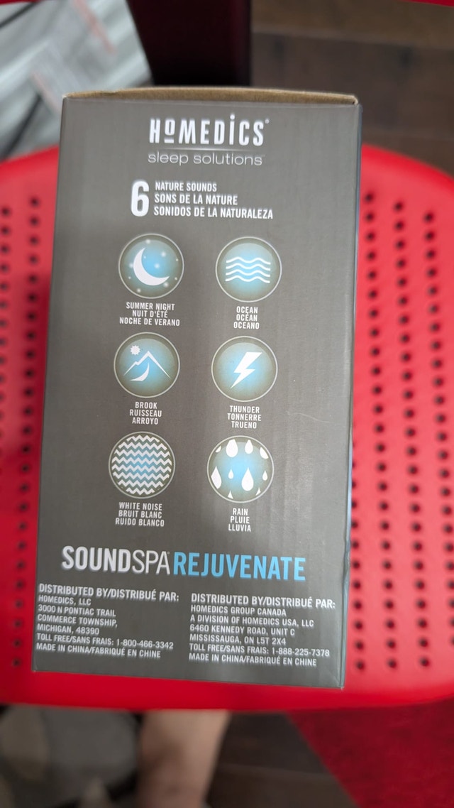 HoMedics Sound Spa Rejuvenate - photo 4