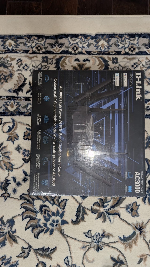 D-Link WiFi Router AC3000 Mesh Smart Internet Network Compatible