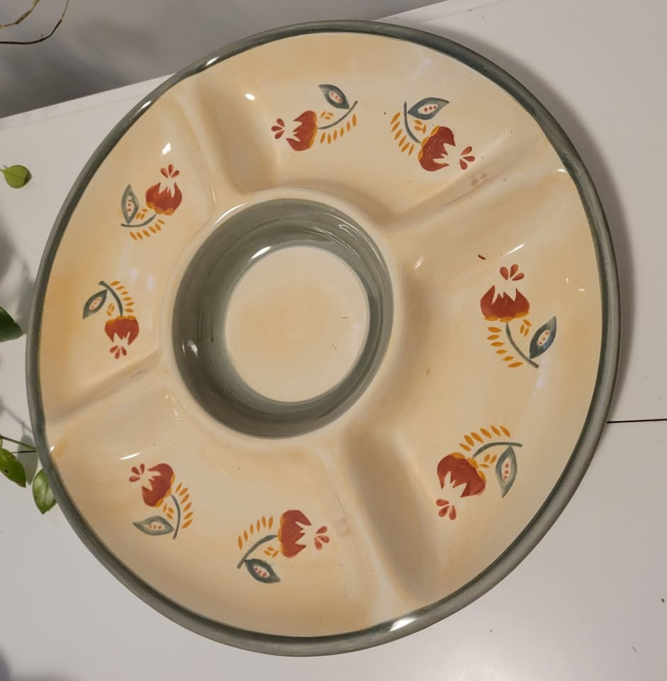 Hand Painted Serving Dishes - photo 4