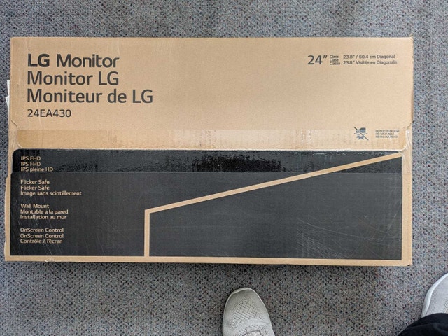 LG monitor 24 inch