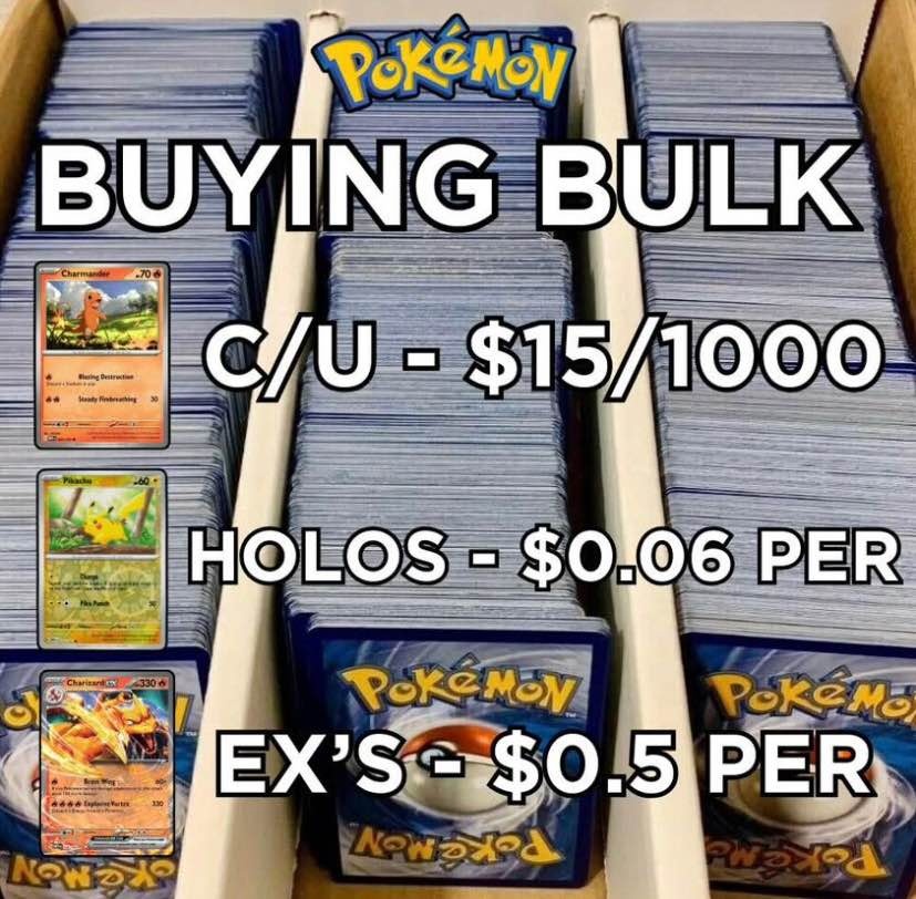 Buy Pokémon cards in bulk during 2007 to 2015 years - photo 4