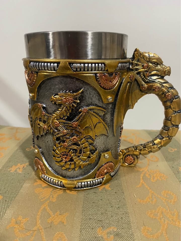 Steampunk Dragon Mug - 15.8oz - photo 3