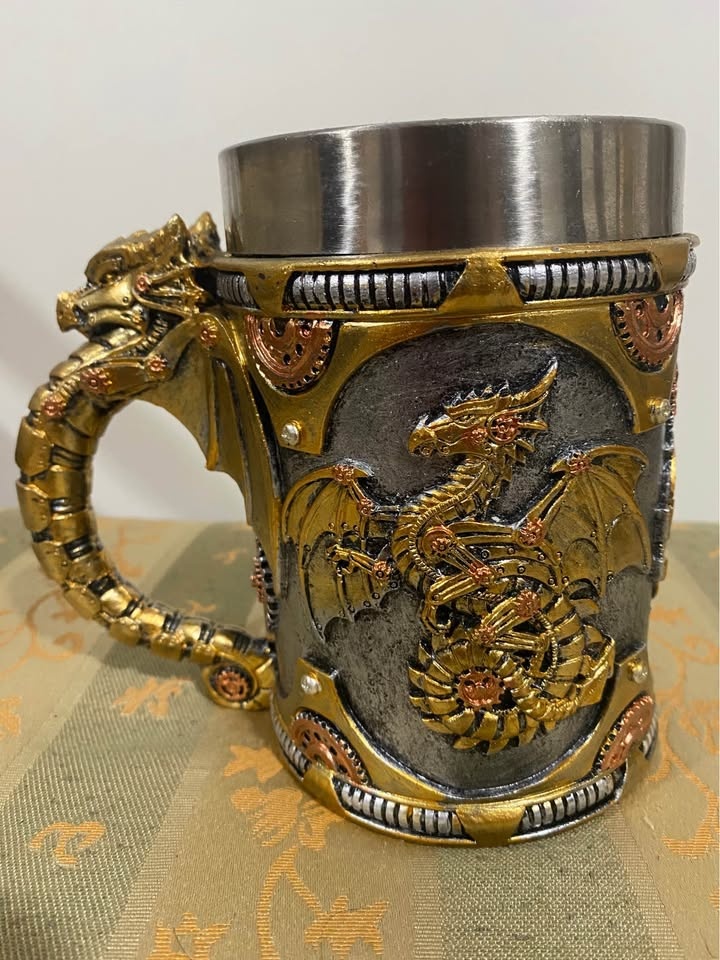Steampunk Dragon Mug - 15.8oz - photo 4