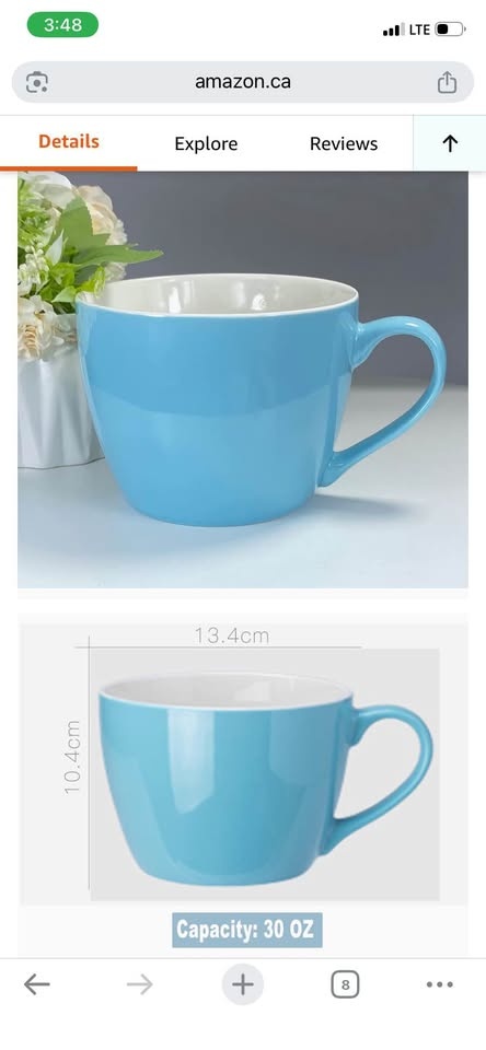 30OZ porcelain large mugs. - photo 4