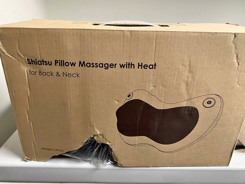 Shiatsu Pillow Massager with Heat