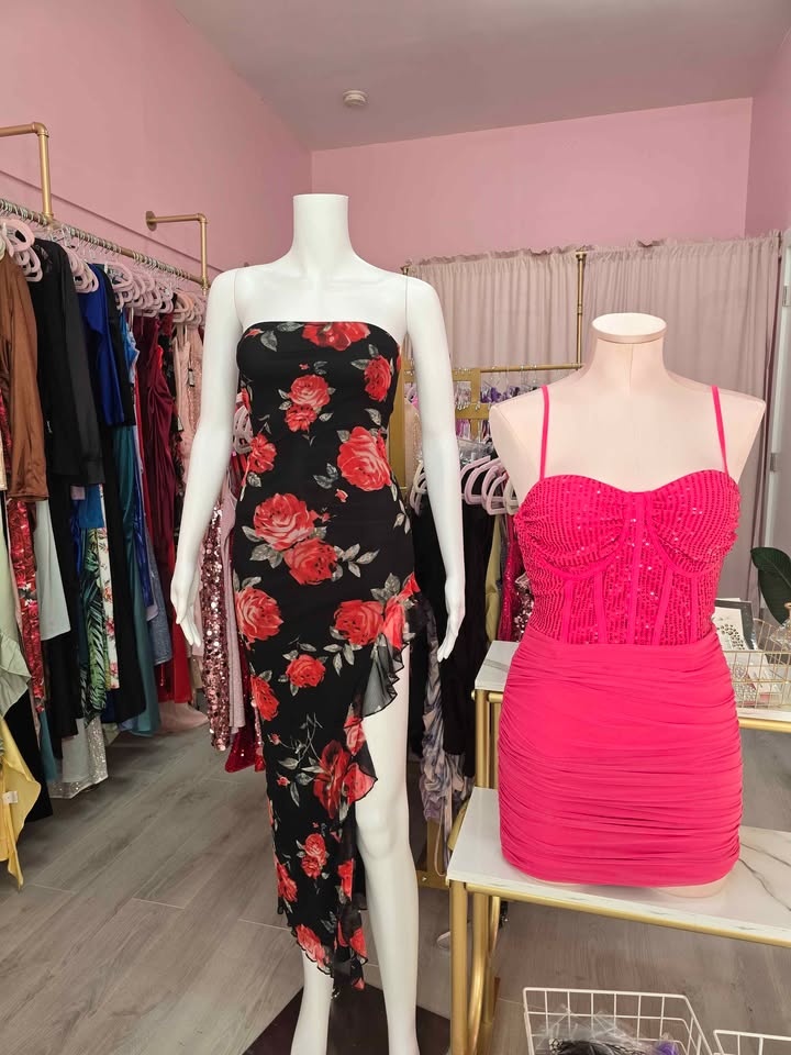 Floral ruffle dress - photo 4