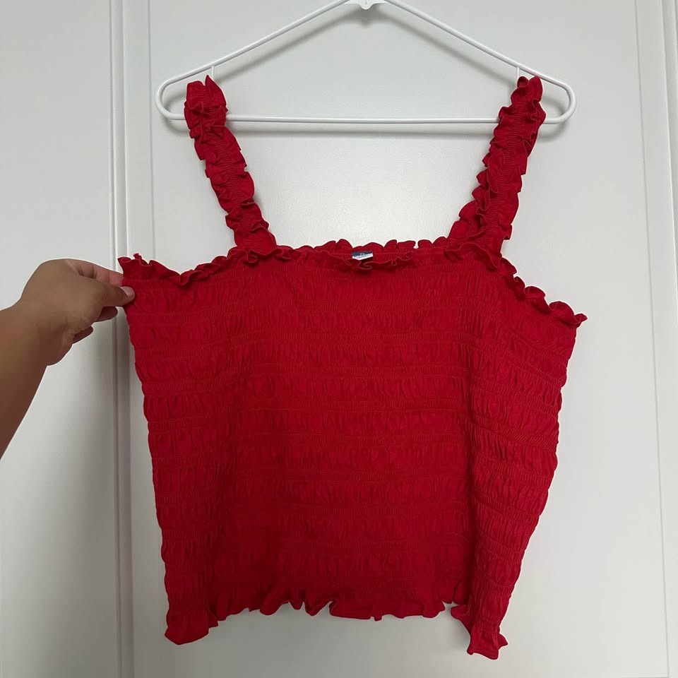 Red XL Old Navy Tank Top