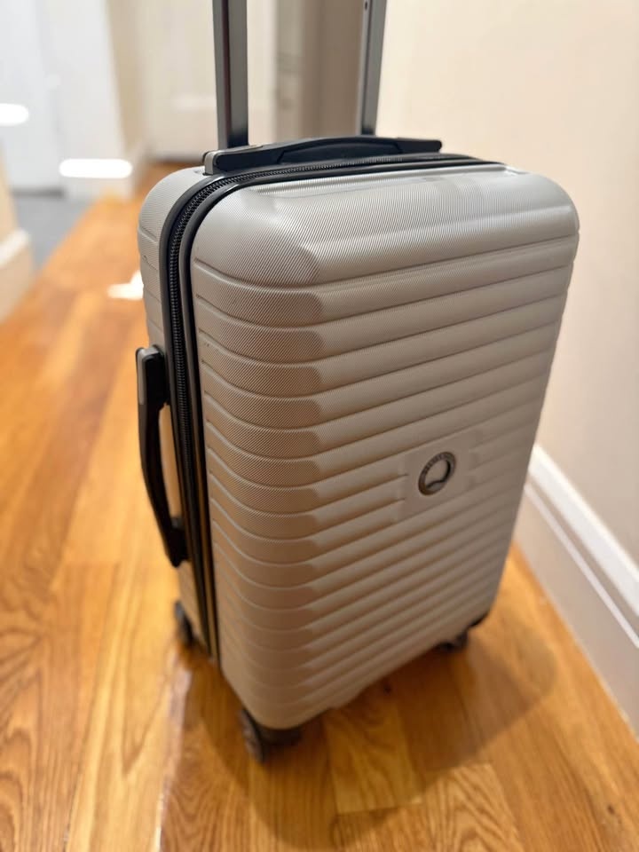 Delsey Paris Helium Aero Hardside Carry-On - Silver Spinner