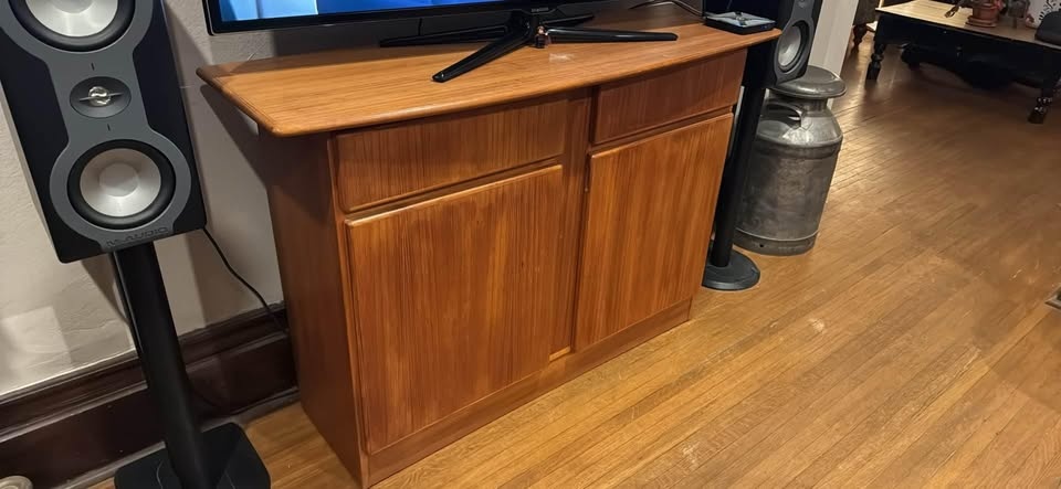 MCM Teak Highboy - photo 3