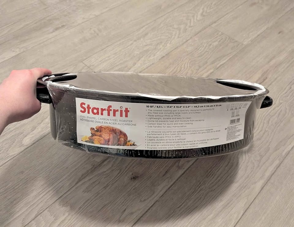 10 qt Roaster Pan - Starfrit Carbon Steel