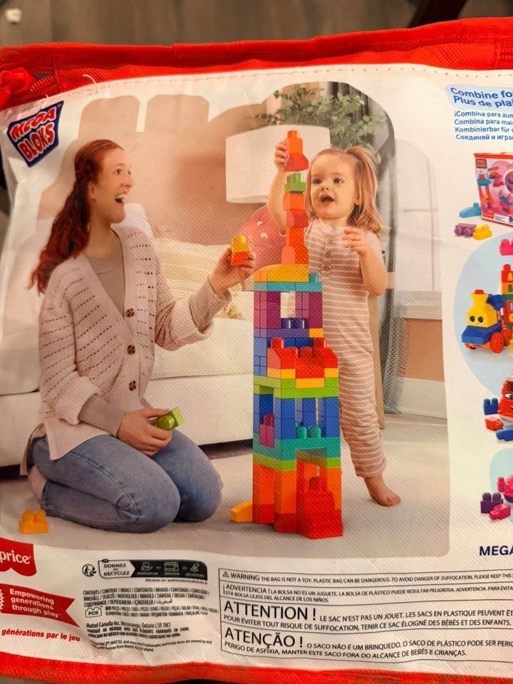 Mega Bloks Classic Big Building Bag - 80 Pieces DCH63 - photo 2