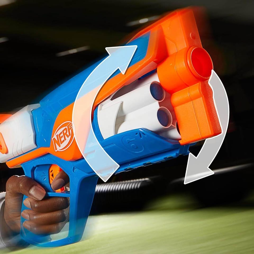 Nerf N Series Agility Blaster with 6 Dart Drum - photo 2
