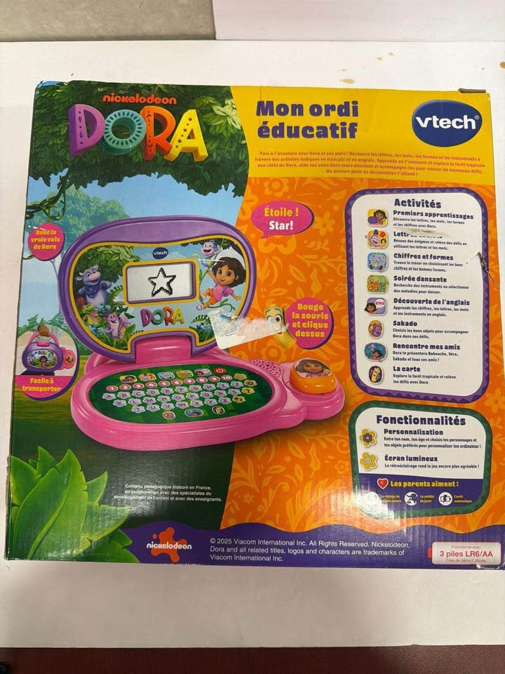 VTech Dora More to Explore Learning Laptop (French) - photo 2