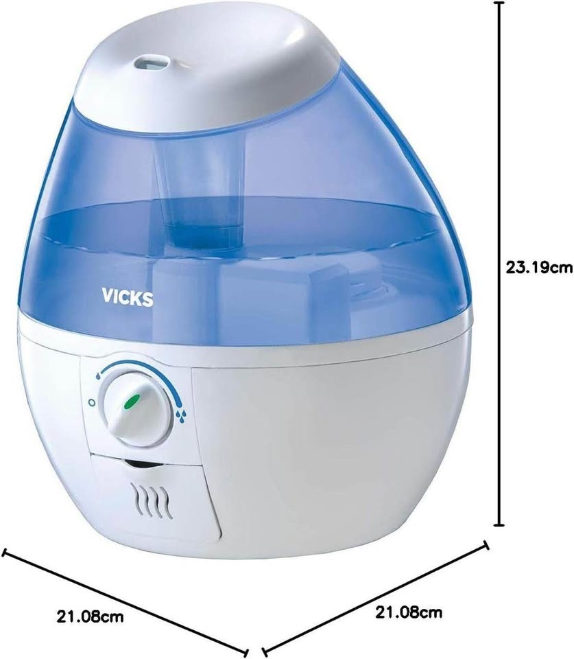 Vicks VUL520WC Filter-Free Ultrasonic Cool Mist Humidifier - photo 2