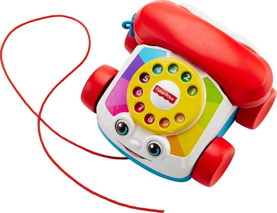 Fisher-Price Toddler Pull Toy Chatter Telephone - photo 4