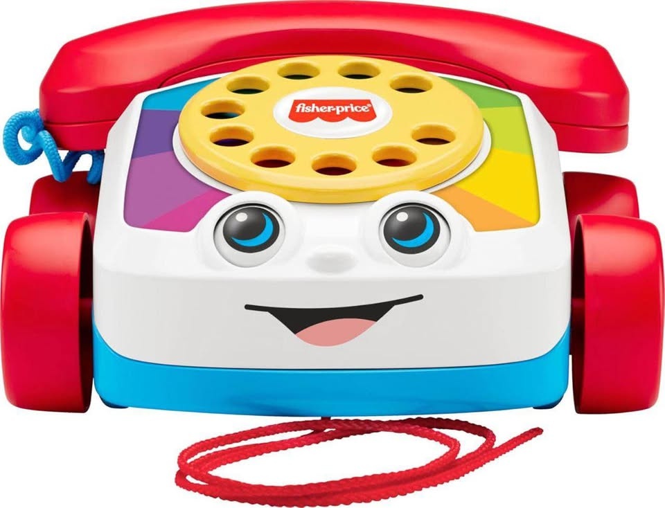 Fisher-Price Toddler Pull Toy Chatter Telephone - photo 5