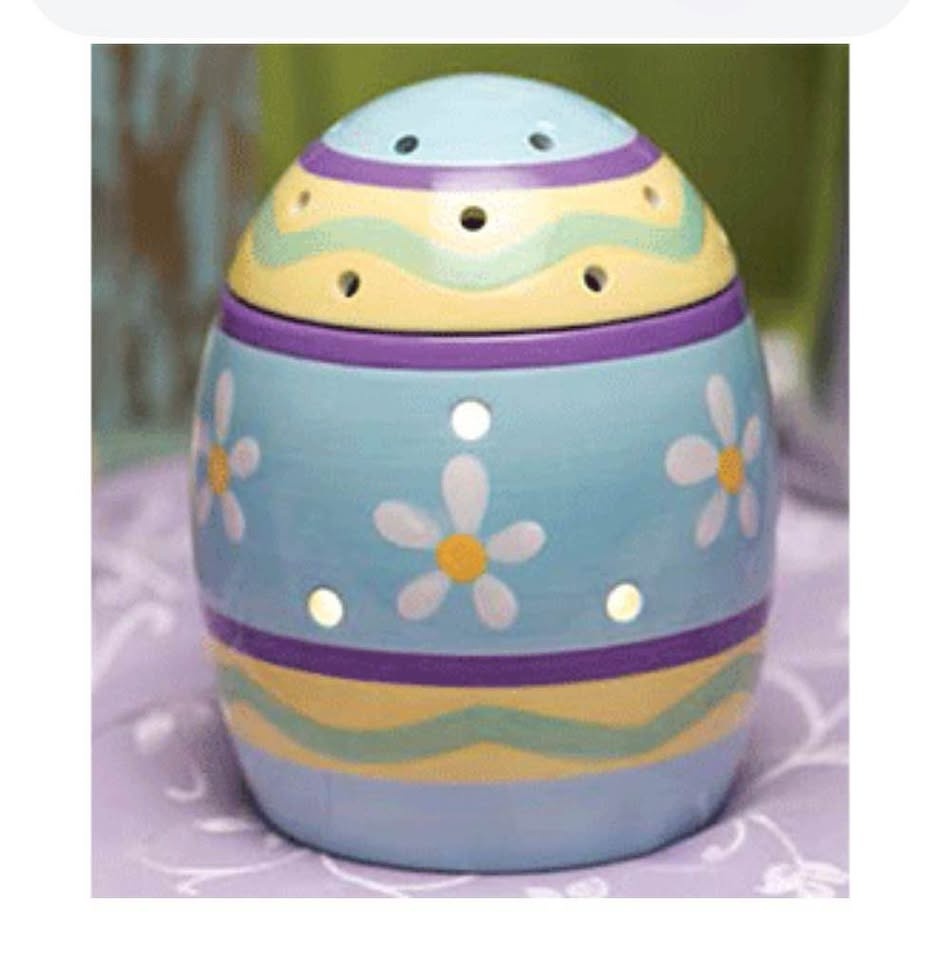 Scentsy Easter Egg Table Top Scent Warmer - photo 2