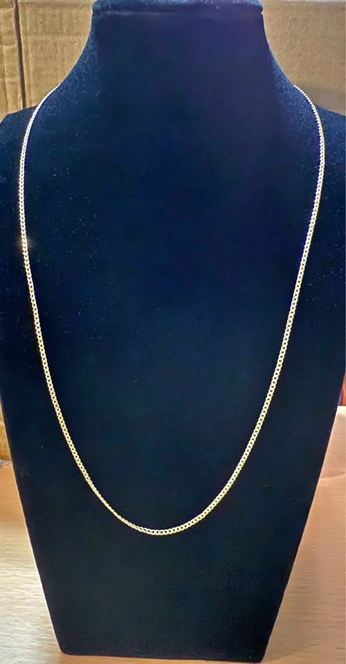 22 in 18k Gold Fill Micro Cuban chain thumbnail