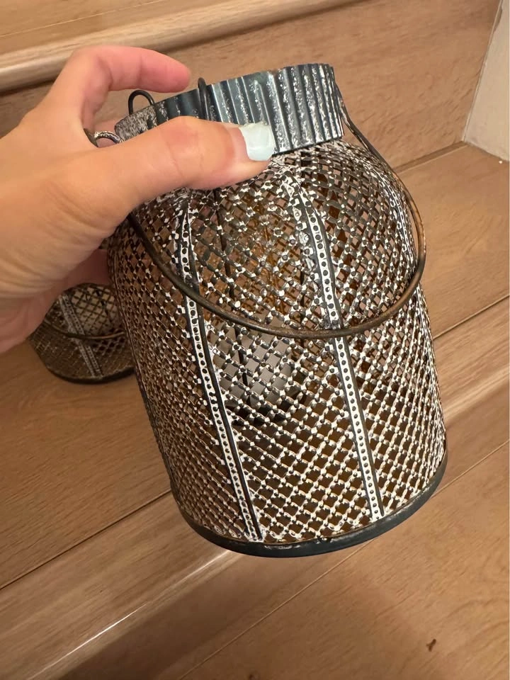 A pair Moroccan candle lanterns - photo 2