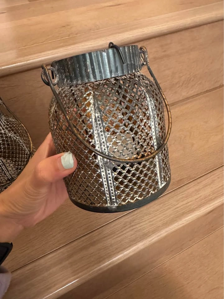 A pair Moroccan candle lanterns - photo 3