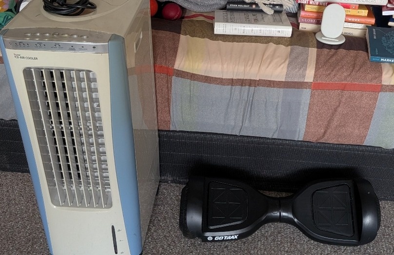 Hoverboard and Tower Fan for Sale - Near Davie & Burrard