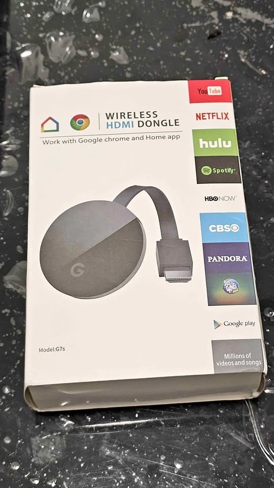 Wireless HDMI Dongle G7s for Google Chrome & Home app