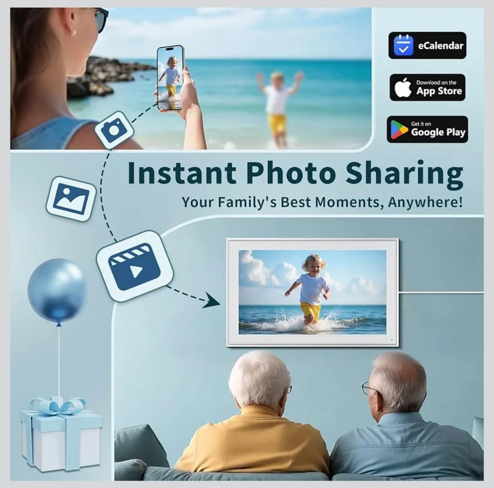 New Smart Family Calendar Display & Digital Photo Frame - photo 3