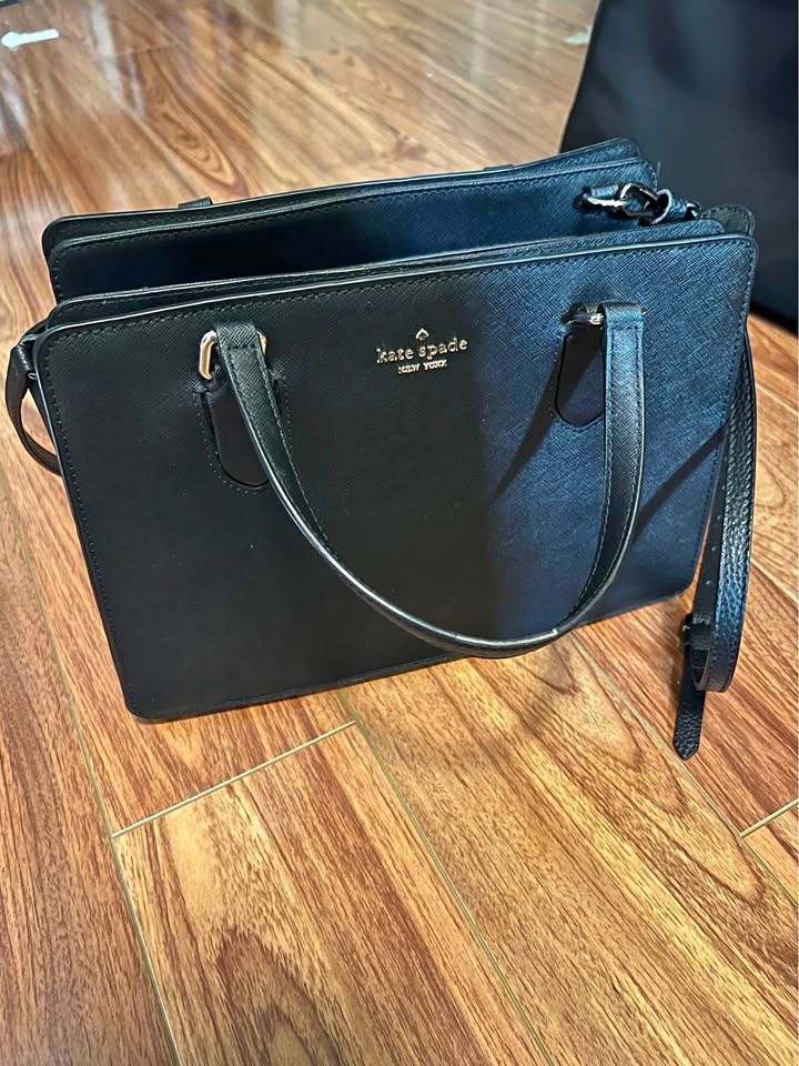 Kate Spade Black Leather Purse