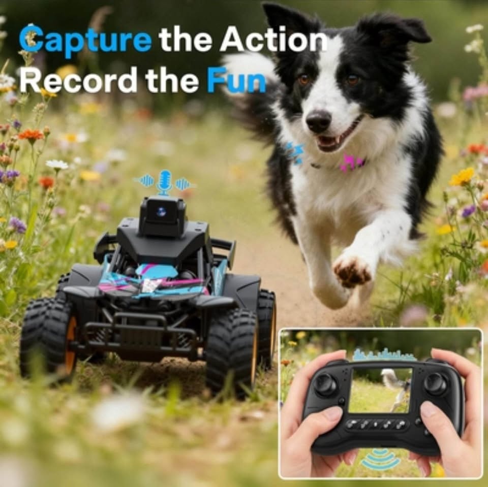 Suangre RC Car with FPV Camera & LCD Screen Remote - photo 4