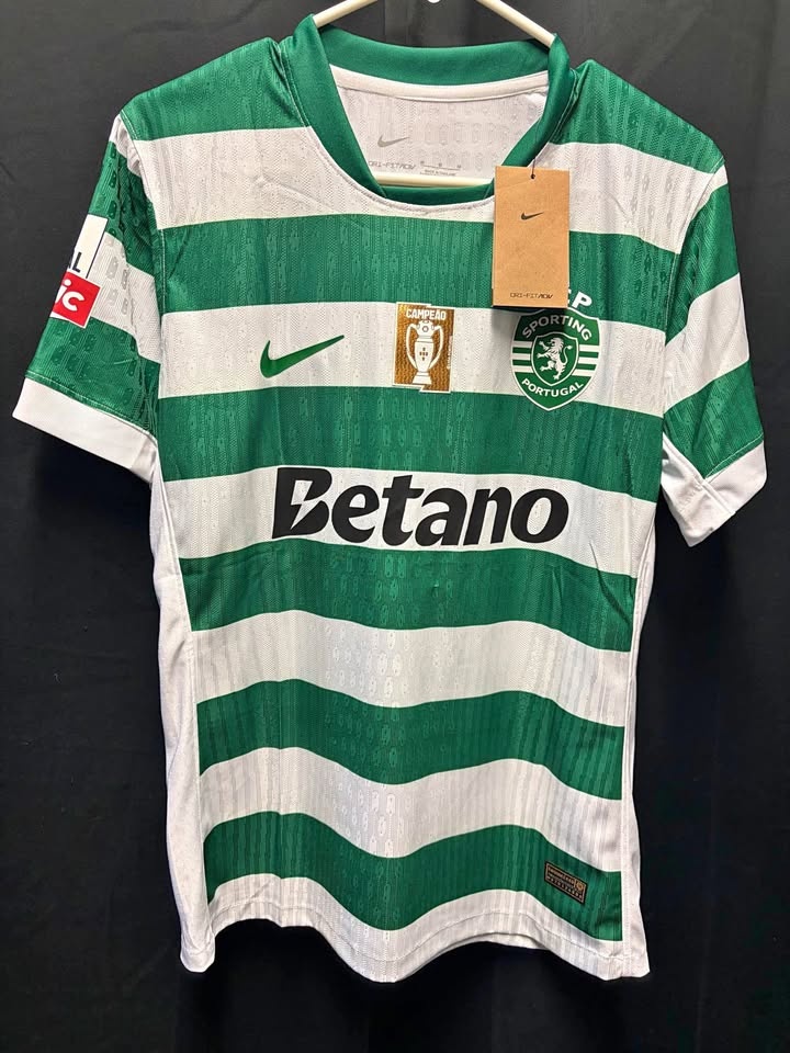 Trincâo Sporting Portugal 2025-2026 Home Jersey