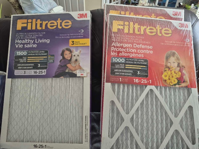 3M Filtrete Furnace Filters - 16x25x1