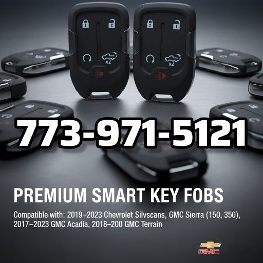 GMC & Chevrolet Smart Proximity Key Fobs