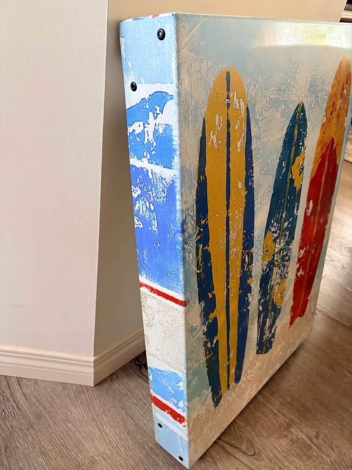 Surfboard Tin Sign - photo 2
