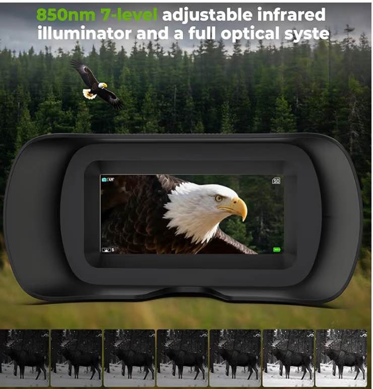WOSPORTS 4K Night Vision Goggles - photo 3