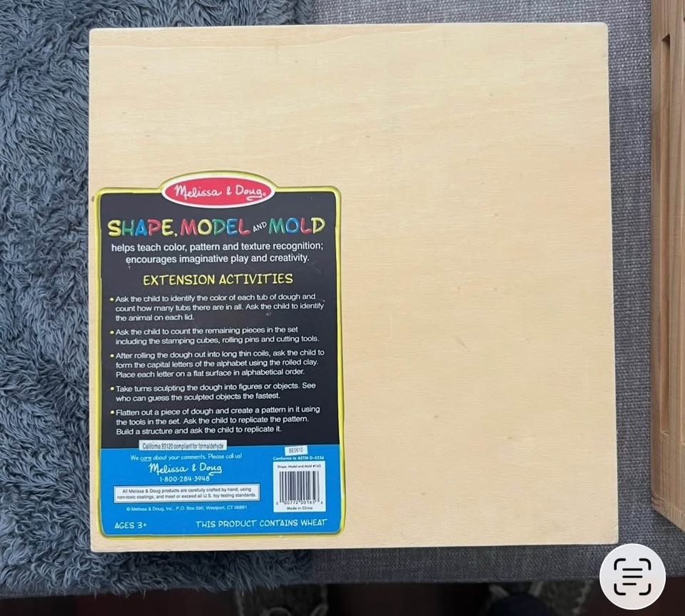 Melissa & Doug Shape.Model and Mold & Cutting Food Boxes Only - photo 3