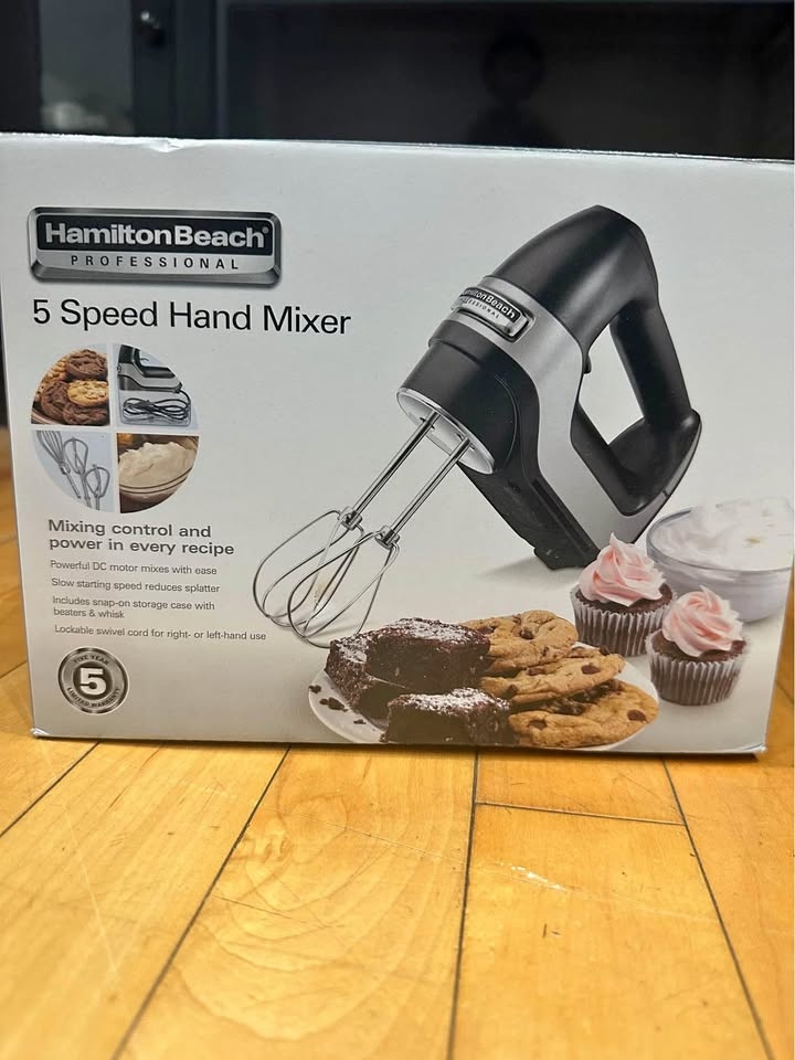 Brand new hand mixer!