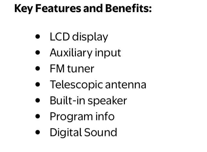 Insignia Personal HD Radio - photo 4