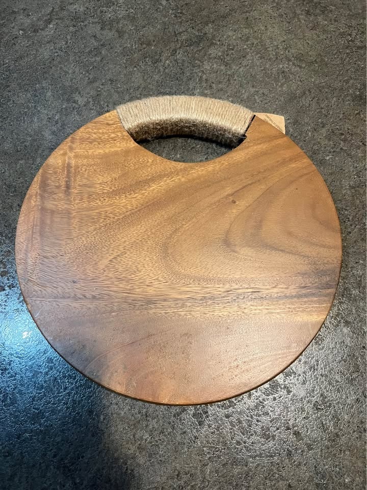 Round Platter/Chopping Board & Butcher Block Oil Set - photo 3