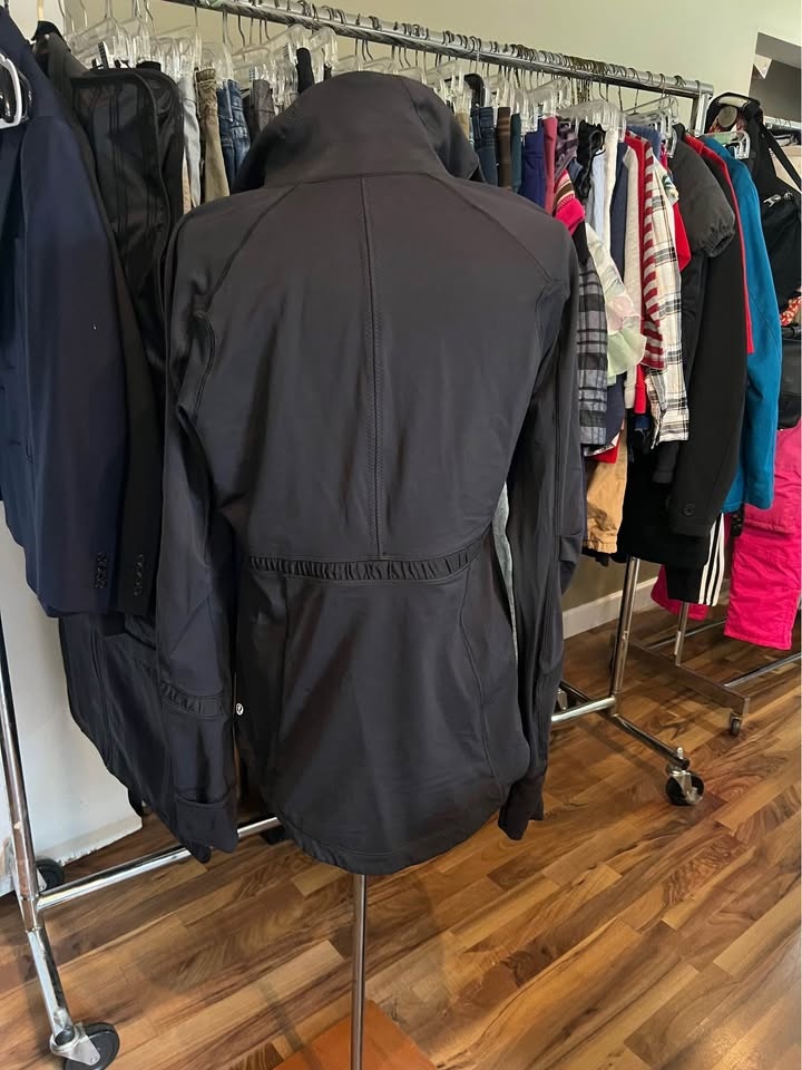Lululemon Stretch Half-Zip Pullover Black Size Medium - photo 5