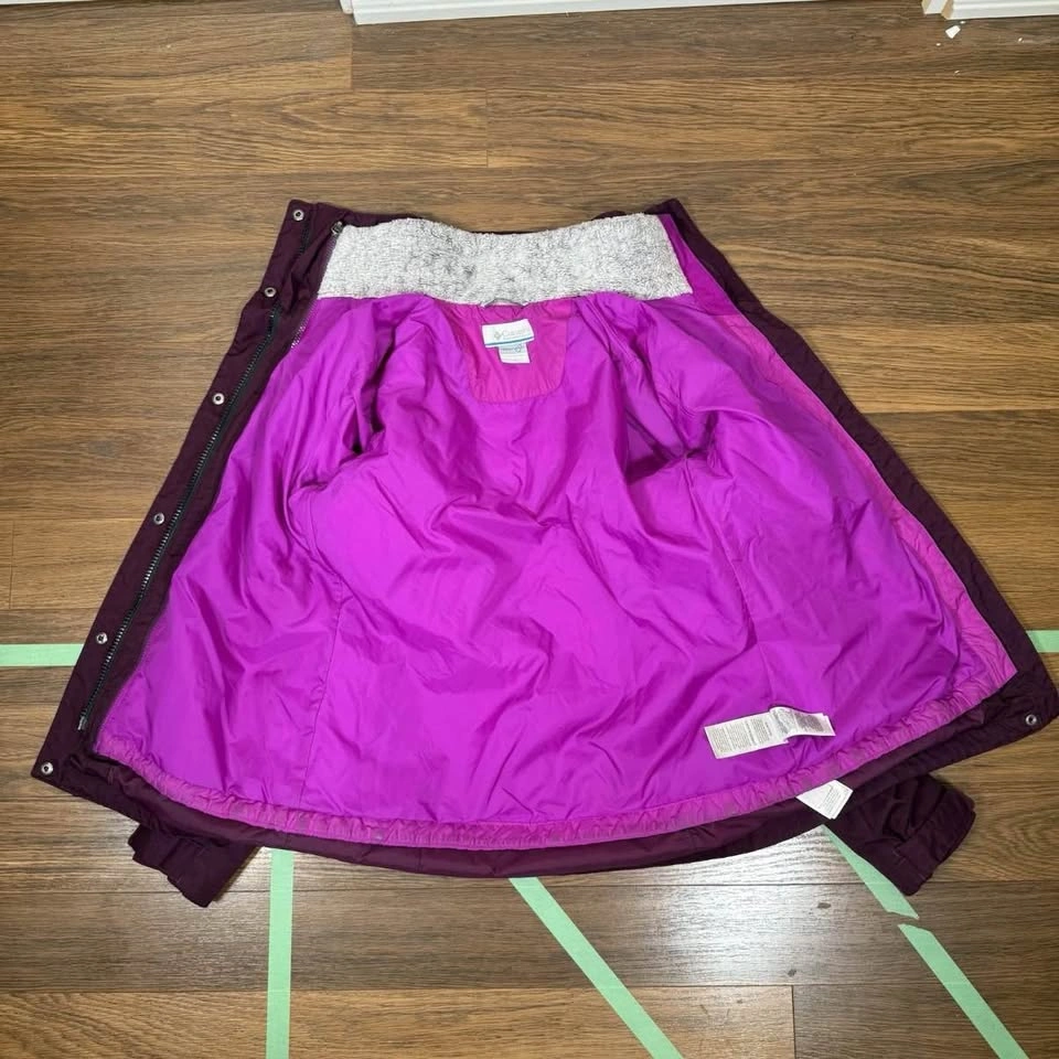 Columbia Jacket Womens Size S Purple 3 In 1 Rain Coat - photo 3