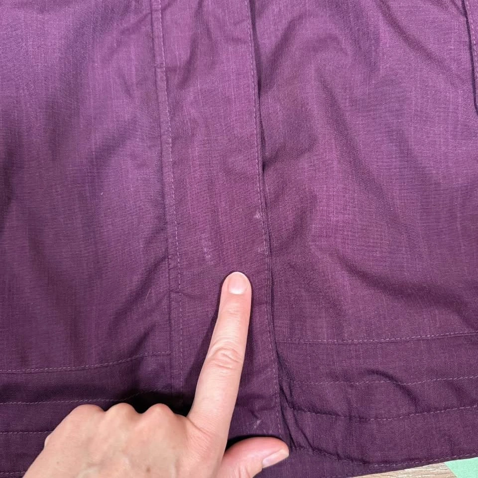Columbia Jacket Womens Size S Purple 3 In 1 Rain Coat - photo 4