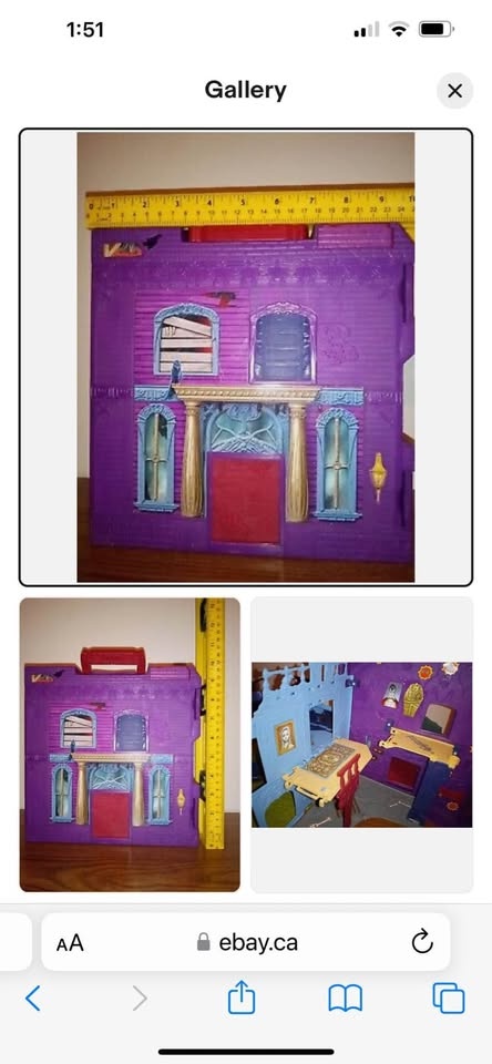 Matchbox Haunted House Mansion Fold Out Playset Toy Cars Diecast - photo 4