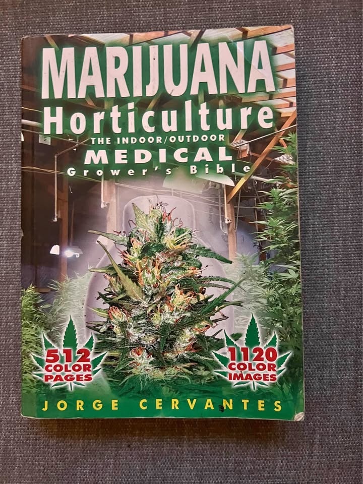 Jorge Cervantes Marijuana Horticulture Book