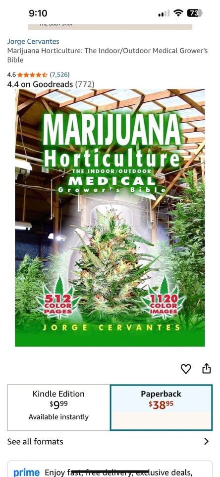 Jorge Cervantes Marijuana Horticulture Book - photo 2