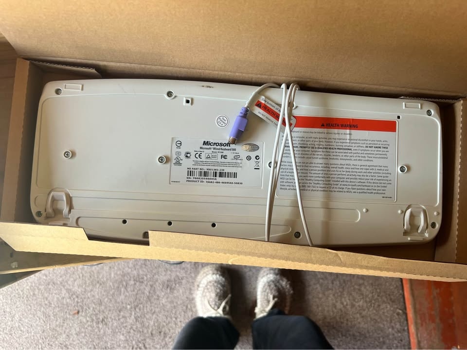 New Microsoft Wired Keyboard 500 (RT2300) - photo 2